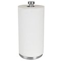 Home Basics Free Standing Paper Towel Holder with Weighted Base, Silver PH45974